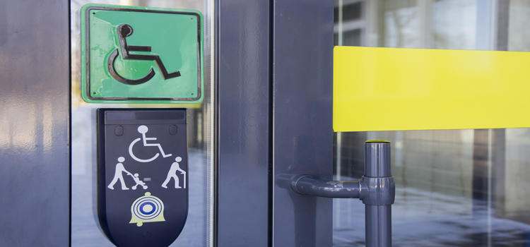 automatic handicap door opener in Cambria
