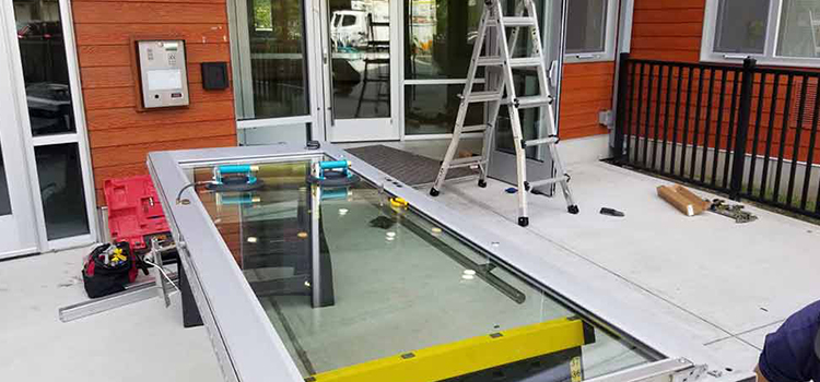 storefront door glass replacement Cambria